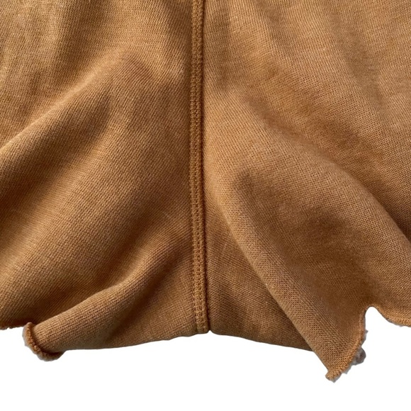 Free People Movement Burnt Orange High Waist Fleece Lined Shorts Extra Small XS - Picture 14 of 16